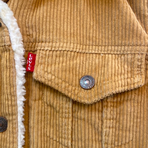 NWOT Levi’s Sherpa corduroy jacket - Picture 2 of 4
